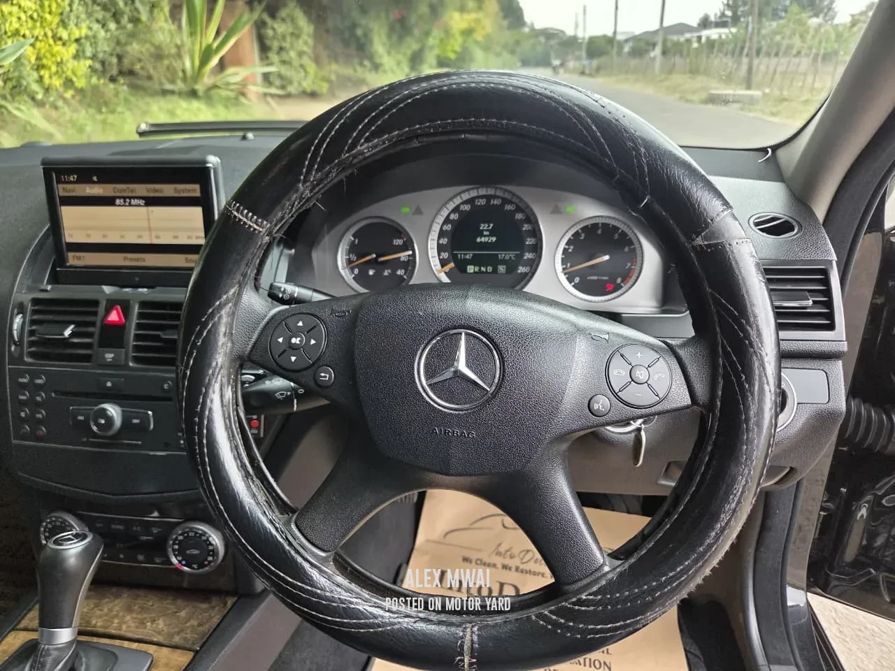 Mercedes-Benz C200 2007 Black