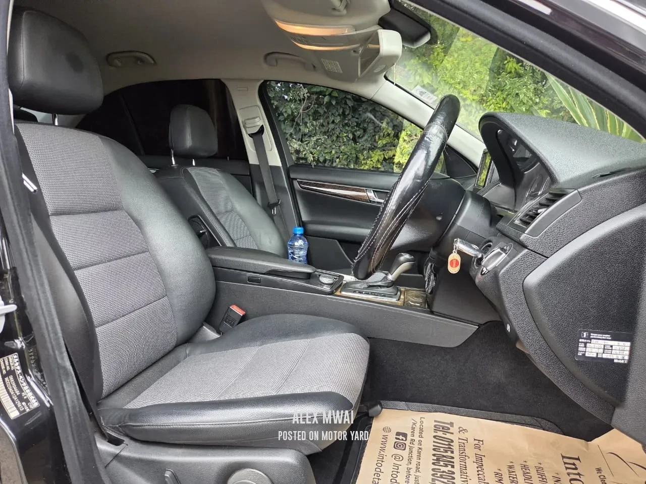 Mercedes-Benz C200 2007 Black