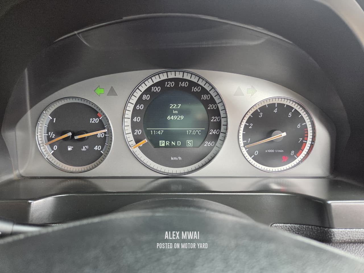 Mercedes-Benz C200 2007 Black