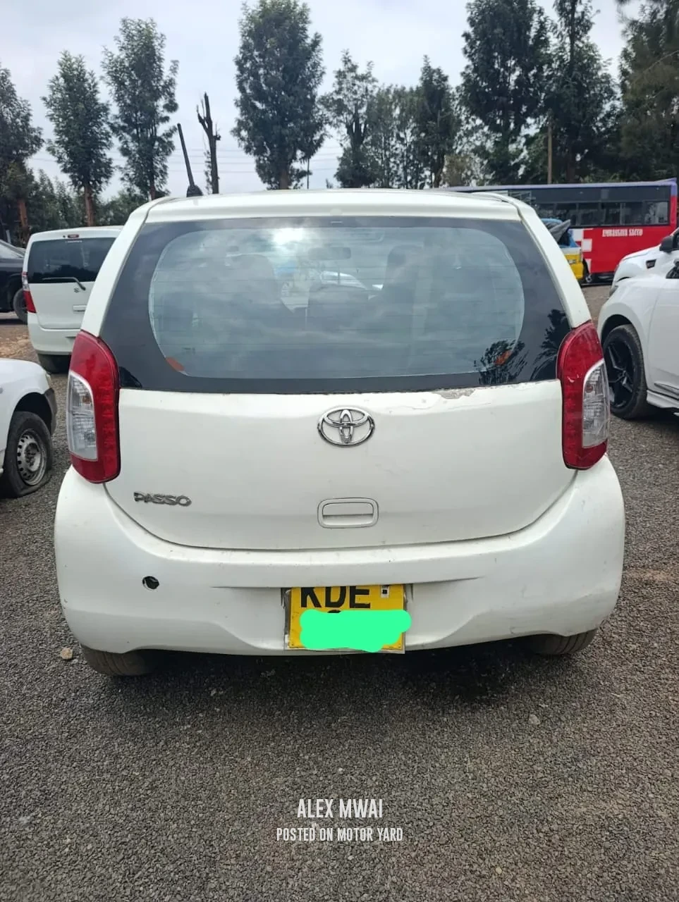 Toyota Passo 2014 White