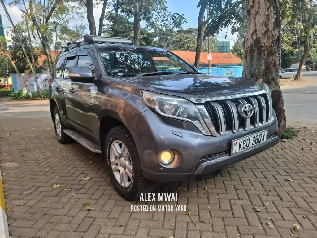 Toyota Land Cruiser Prado J150 2011 Grey