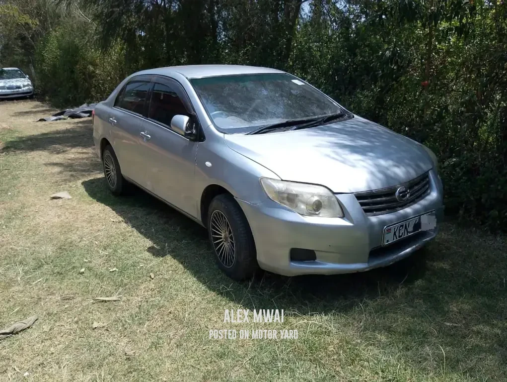 Toyota Axio 2012 Silver