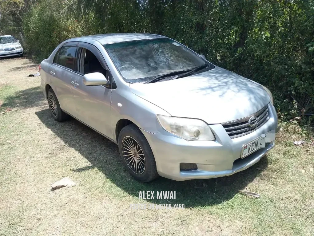 Toyota Axio 2012 Silver