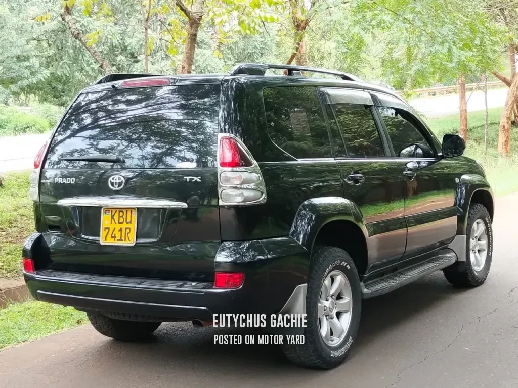 Toyota Land Cruiser Prado J120 2007 Black