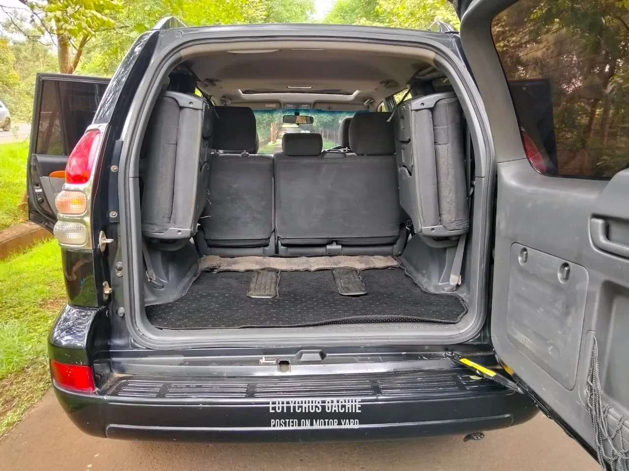 Toyota Land Cruiser Prado J120 2007 Black