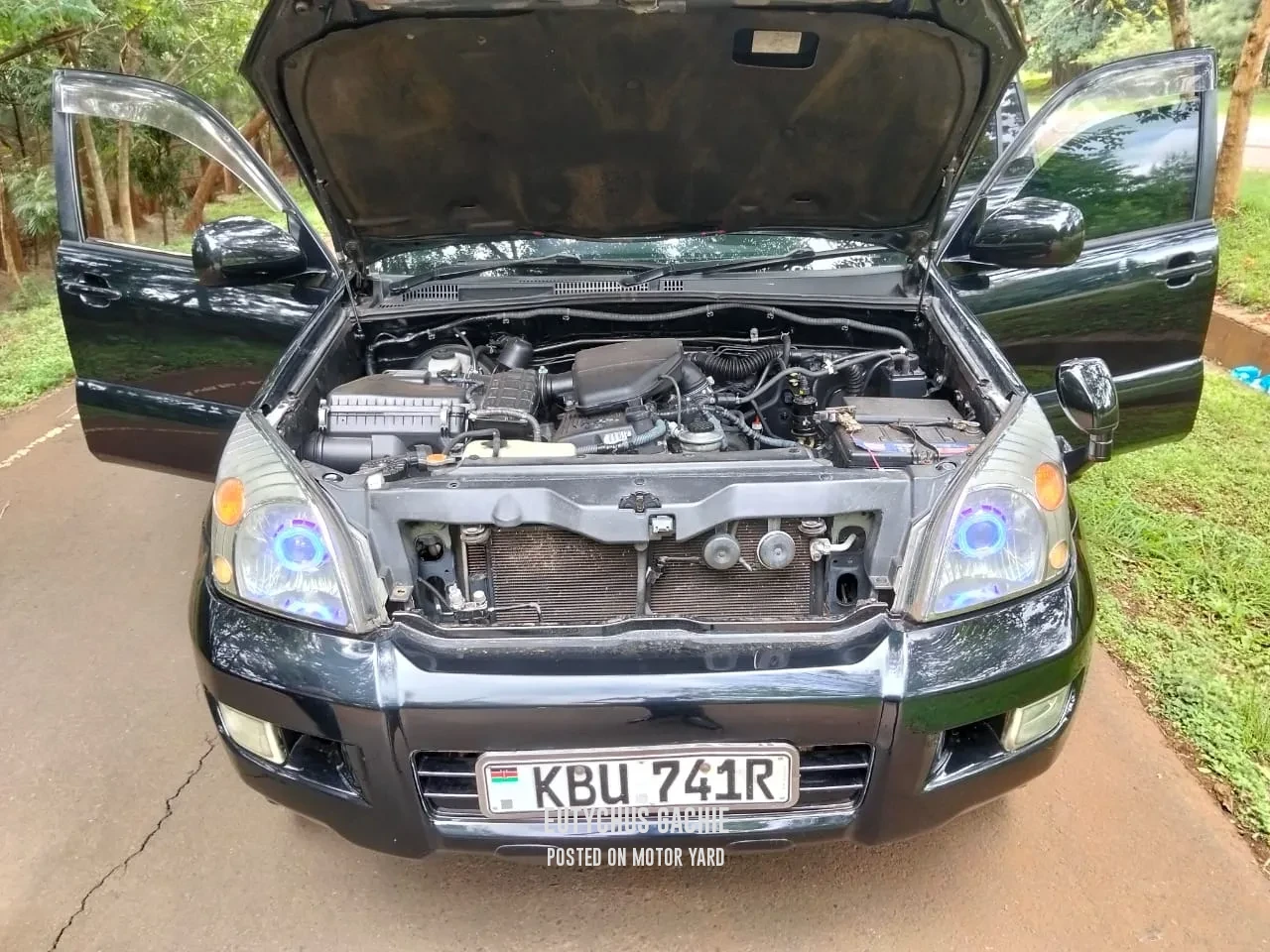 Toyota Land Cruiser Prado J120 2007 Black